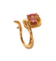 Ringe New Planet Dame Flower in Gelbgold Quarzo idrotermale PLA28BCH2 - PLA28BCH2